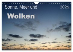 Cover Sonne, Meer und Wolken (Wandkalender 2026 DIN A4 quer), CALVENDO Monatskalender