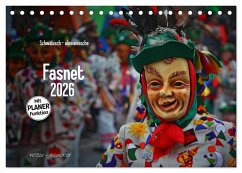 Schwäbisch alemannische Fasnet (Tischkalender 2026 DIN A5 quer), CALVENDO Monatskalender Schwäbisch alemannische Fasnet (Tischkalender 2026 DIN A5 quer), CALVENDO Monatskalender