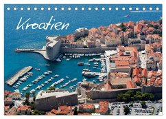 Kroatien (Tischkalender 2026 DIN A5 quer), CALVENDO Monatskalender Kroatien (Tischkalender 2026 DIN A5 quer), CALVENDO Monatskalender
