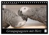 Graupapageien mit Herz (Tischkalender... - Bild 1