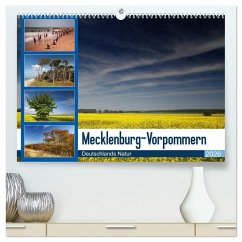 Cover Mecklenburg-Vorpommern (hochwertiger Premium Wandkalender 2026 DIN A2 quer), Kunstdruck in Hochglanz