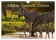 Cover Afrikas Tierwelt: Zebras (Wandkalender 2026 DIN A4 quer), CALVENDO Monatskalender