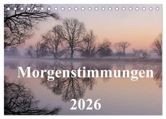 Cover Morgenstimmungen 2026 (Tischkalender 2026 DIN A5 quer), CALVENDO Monatskalender