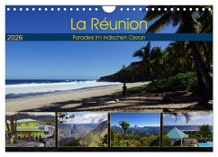 La Réunion - Paradies im indischen Ozean (Wandkalender 2026 DIN A4 quer), CALVENDO Monatskalender