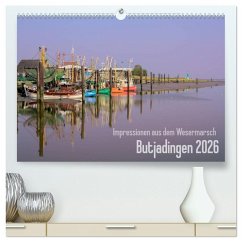 Impressionen aus dem Wesermarsch - Butjadingen 2026 (hochwertiger Premium Wandkalender 2026 DIN A2 quer), Kunstdruck in Hochglanz