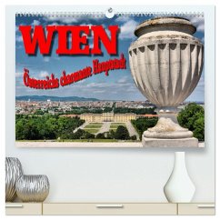 Wien - Österreichs charmante Hauptstadt (hochwertiger Premium Wandkalender 2026 DIN A2 quer), Kunstdruck in Hochglanz