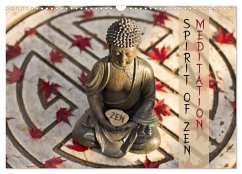 SPIRIT OF ZEN Meditation (Wandkalender 2026 DIN A3 quer), CALVENDO Monatskalender
