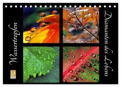 Wassertropfen - Diamanten des Lebens (Tischkalender 2026 DIN A5 quer), CALVENDO Monatskalender Wassertropfen - Diamanten des Lebens (Tischkalender 2026 DIN A5 quer), CALVENDO Monatskalender