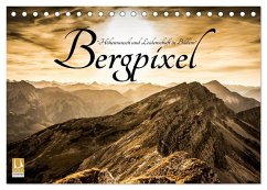 Bergpixel "Höhenrausch und Leidenschaft" (Tischkalender 2026 DIN A5 quer), CALVENDO Monatskalender Bergpixel "Höhenrausch und Leidenschaft" (Tischkalender 2026 DIN A5 quer), CALVENDO Monatskalender