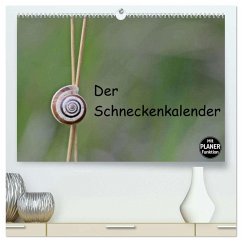 Cover Der Schneckenkalender (hochwertiger Premium Wandkalender 2026 DIN A2 quer), Kunstdruck in Hochglanz