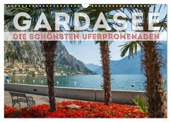 Cover GARDASEE Die schönsten Uferpromenaden (Wandkalender 2026 DIN A3 quer), CALVENDO Monatskalender