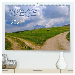 Cover Wege 2026 (hochwertiger Premium Wandkalender 2026 DIN A2 quer), Kunstdruck in Hochglanz