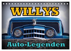 Cover Auto-Legenden: WILLYS (Tischkalender 2026 DIN A5 quer), CALVENDO Monatskalender