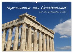 Cover Impressionen aus Griechenland (Wandkalender 2026 DIN A2 quer), CALVENDO Monatskalender