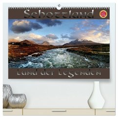 Cover Schottland - Land der Legenden (hochwertiger Premium Wandkalender 2026 DIN A2 quer), Kunstdruck in Hochglanz