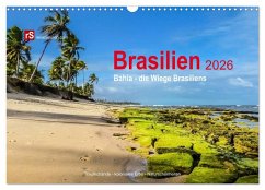 Cover Brasilien 2026 Bahia - die Wiege Brasiliens (Wandkalender 2026 DIN A3 quer), CALVENDO Monatskalender
