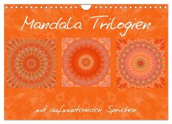 Mandala Trilogien (Wandkalender 2026 DIN A4 quer), CALVENDO Monatskalender