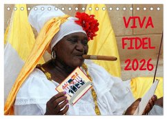 Cover VIVA FIDEL 2026 (Tischkalender 2026 DIN A5 quer), CALVENDO Monatskalender