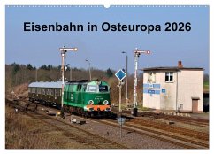 Cover Eisenbahn Kalender 2026 - Oberlausitz und Nachbarländer (Wandkalender 2026 DIN A2 quer), CALVENDO Monatskalender