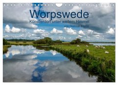 Cover Worpswede - Künstlerdorf unter weitem Himmel (Wandkalender 2026 DIN A4 quer), CALVENDO Monatskalender