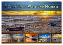 Friesland - Watt und Nordsee (Wandkalender 2026 DIN A2 quer), CALVENDO Monatskalender