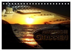 Mystische Gitarren (Tischkalender 2026 DIN A5 quer), CALVENDO Monatskalender