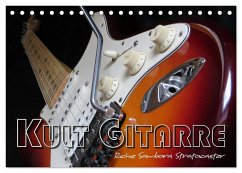 KULT GITARRE - Richie Sambora Stratocaster (Tischkalender 2026 DIN A5 quer), CALVENDO Monatskalender