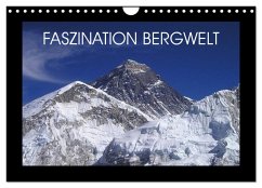 Cover Faszination Bergwelt (Wandkalender 2026 DIN A4 quer), CALVENDO Monatskalender