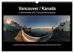 Cover Vancouver / Kanada in faszinierender 360° Panorama-Photographie (Wandkalender 2026 DIN A3 quer), CALVENDO Monatskalender