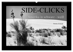 Cover Side-Clicks Amerika in schwarz-weiß (Wandkalender 2026 DIN A2 quer), CALVENDO Monatskalender
