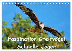 Faszination Greifvögel Schnelle Jäger (Tischkalender 2026 DIN A5 quer), CALVENDO Monatskalender