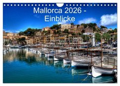 Cover Mallorca 2026 - Einblicke (Wandkalender 2026 DIN A4 quer), CALVENDO Monatskalender