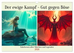 Der ewige Kampf - Gut gegen Böse (Wandkalender 2026 DIN A3 quer), CALVENDO Monatskalender Cover Der ewige Kampf - Gut gegen Böse (Wandkalender 2026 DIN A3 quer), CALVENDO Monatskalender