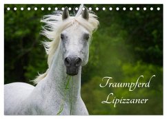 Cover Traumpferd Lipizzaner (Tischkalender 2026 DIN A5 quer), CALVENDO Monatskalender