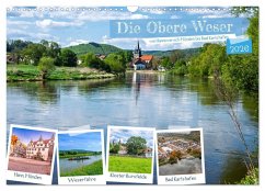 Die Obere Weser - Von Hannoversch Münden bis Bad Karlshafen (Wandkalender 2026 DIN A3 quer), CALVENDO Monatskalender Die Obere Weser - Von Hannoversch Münden bis Bad Karlshafen (Wandkalender 2026 DIN A3 quer), CALVENDO Monatskalender
