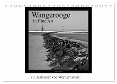 Wangerooge in Fine Art (Tischkalender 2026 DIN A5 quer), CALVENDO Monatskalender