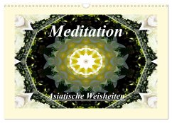 Cover Meditation - Asiatische Weisheiten (Wandkalender 2026 DIN A3 quer), CALVENDO Monatskalender
