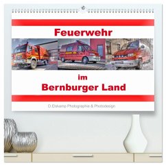 Feuerwehr im Bernburger Land (hochwertiger Premium Wandkalender 2026 DIN A2 quer), Kunstdruck in Hochglanz Feuerwehr im Bernburger Land (hochwertiger Premium Wandkalender 2026 DIN A2 quer), Kunstdruck in Hochglanz