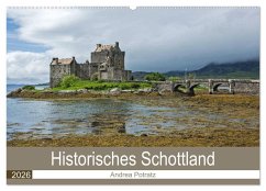 Historisches Schottland (Wandkalender 2026 DIN A2 quer), CALVENDO Monatskalender