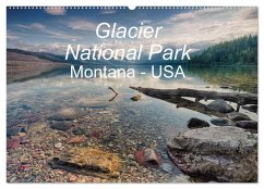 Glacier National Park Montana - USA (Wandkalender 2026 DIN A2 quer), CALVENDO Monatskalender Glacier National Park Montana - USA (Wandkalender 2026 DIN A2 quer), CALVENDO Monatskalender