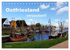 Ostfriesland verzaubert! (Tischkalender 2026 DIN A5 quer), CALVENDO Monatskalender