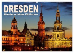 Dresden - Wunderschönes Elbflorenz (Wandkalender 2026 DIN A2 quer), CALVENDO Monatskalender Cover Dresden - Wunderschönes Elbflorenz (Wandkalender 2026 DIN A2 quer), CALVENDO Monatskalender