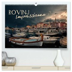 Rovinj Impressionen (hochwertiger Premium Wandkalender 2026 DIN A2 quer), Kunstdruck in Hochglanz