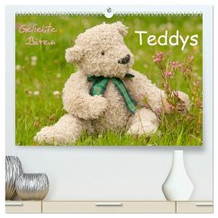 Cover Geliebte Bären - Teddys (hochwertiger Premium Wandkalender 2026 DIN A2 quer), Kunstdruck in Hochglanz