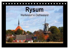 Rysum - Warfendorf in Ostfriesland (Tischkalender 2026 DIN A5 quer), CALVENDO Monatskalender Rysum - Warfendorf in Ostfriesland (Tischkalender 2026 DIN A5 quer), CALVENDO Monatskalender