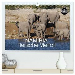 Cover Namibia - Tierische Vielfalt (Planer) (hochwertiger Premium Wandkalender 2026 DIN A2 quer), Kunstdruck in Hochglanz