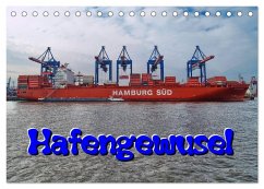 Hafengewusel (Tischkalender 2026 DIN A5 quer), CALVENDO Monatskalender