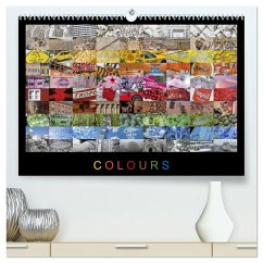 Colours (hochwertiger Premium Wandkalender 2026 DIN A2 quer), Kunstdruck in Hochglanz