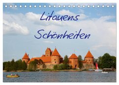 Litauens Schönheiten (Tischkalender 2026 DIN A5 quer), CALVENDO Monatskalender