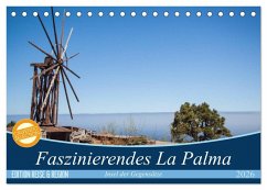 Faszinierendes La Palma (Tischkalender 2026 DIN A5 quer), CALVENDO Monatskalender